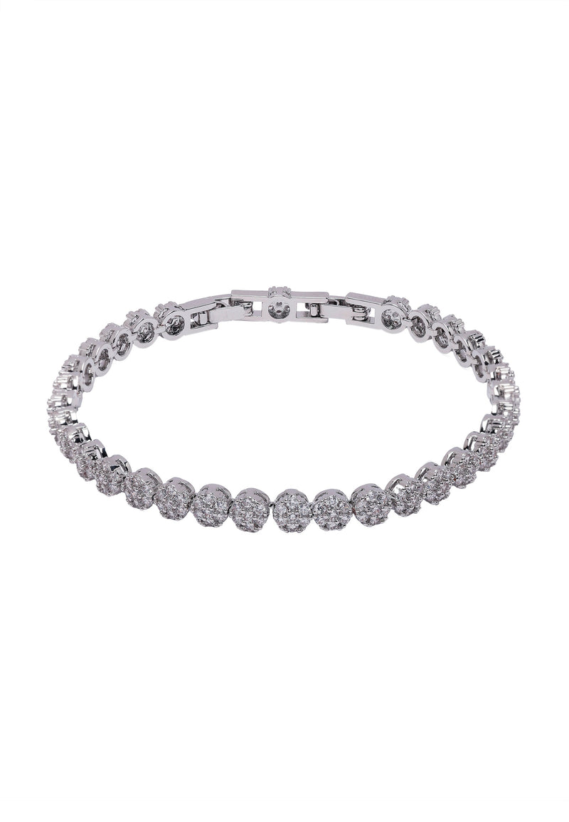 Diva Round Tennis Bracelet