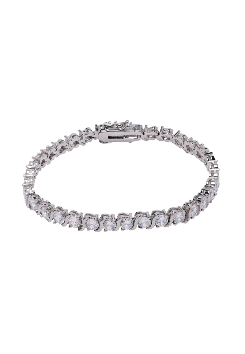 Bracelet de tennis délicat Diva