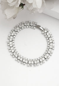 Bracelet large Diva en argent sterling