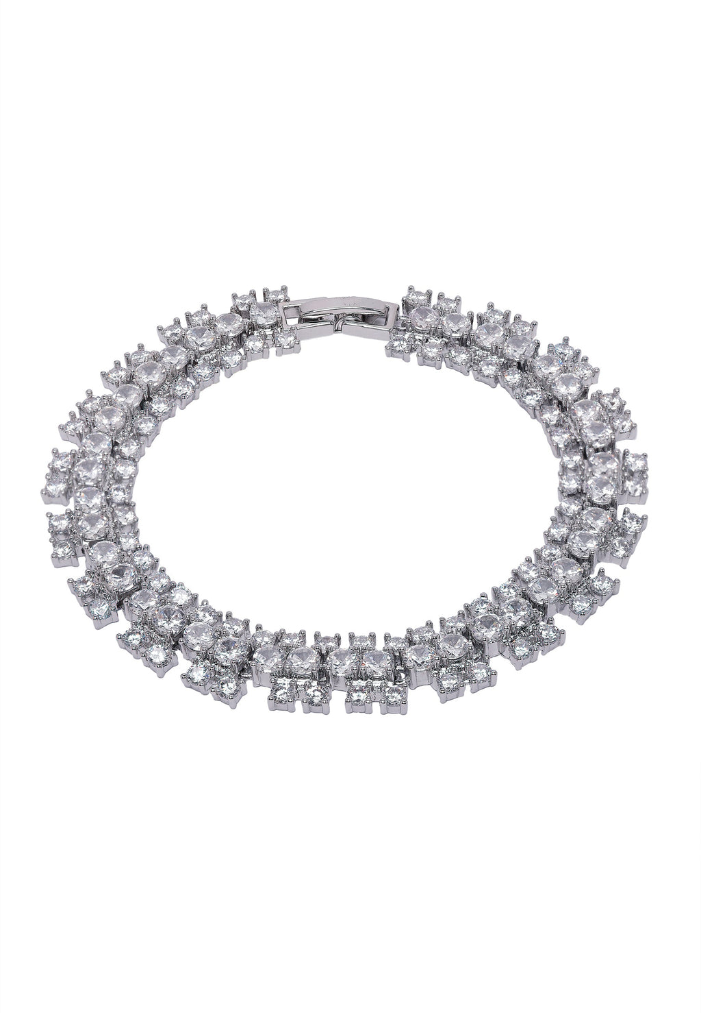 Diva Sterling Broad Bracelet