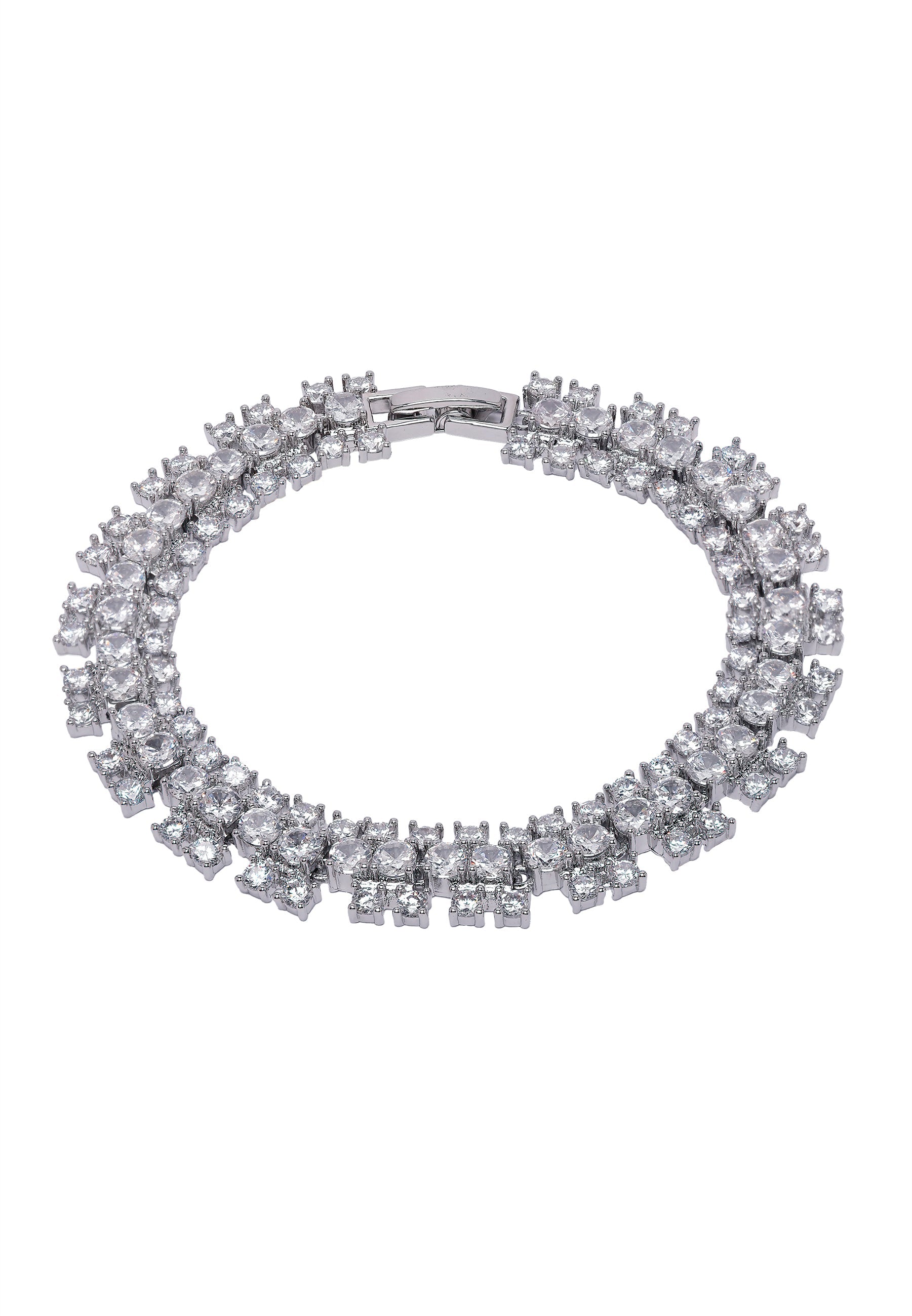 Bracelet large Diva en argent sterling