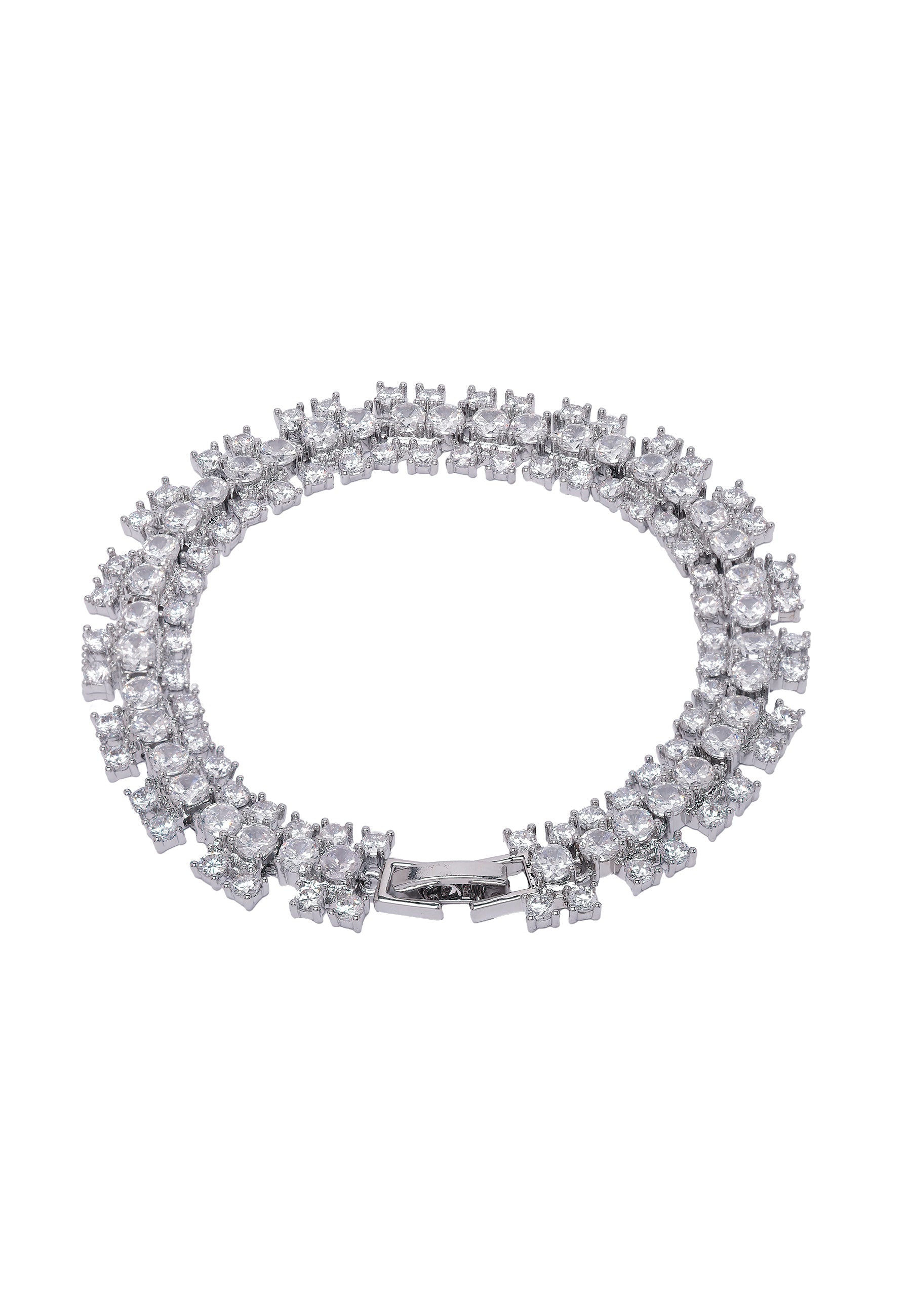 Bracelet large Diva en argent sterling