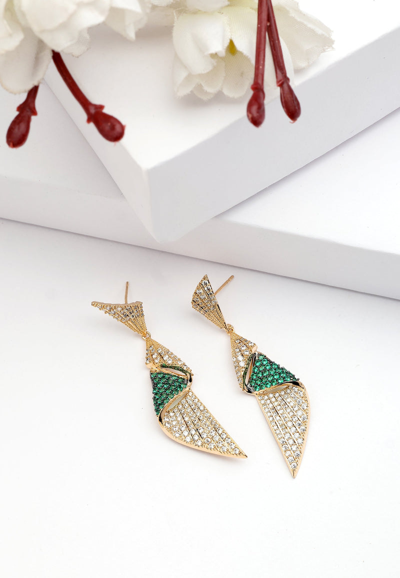 Boucles d'oreilles pendantes Diva Luxury en coquillage