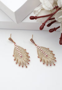 Diva Leaves Dangle Earrings