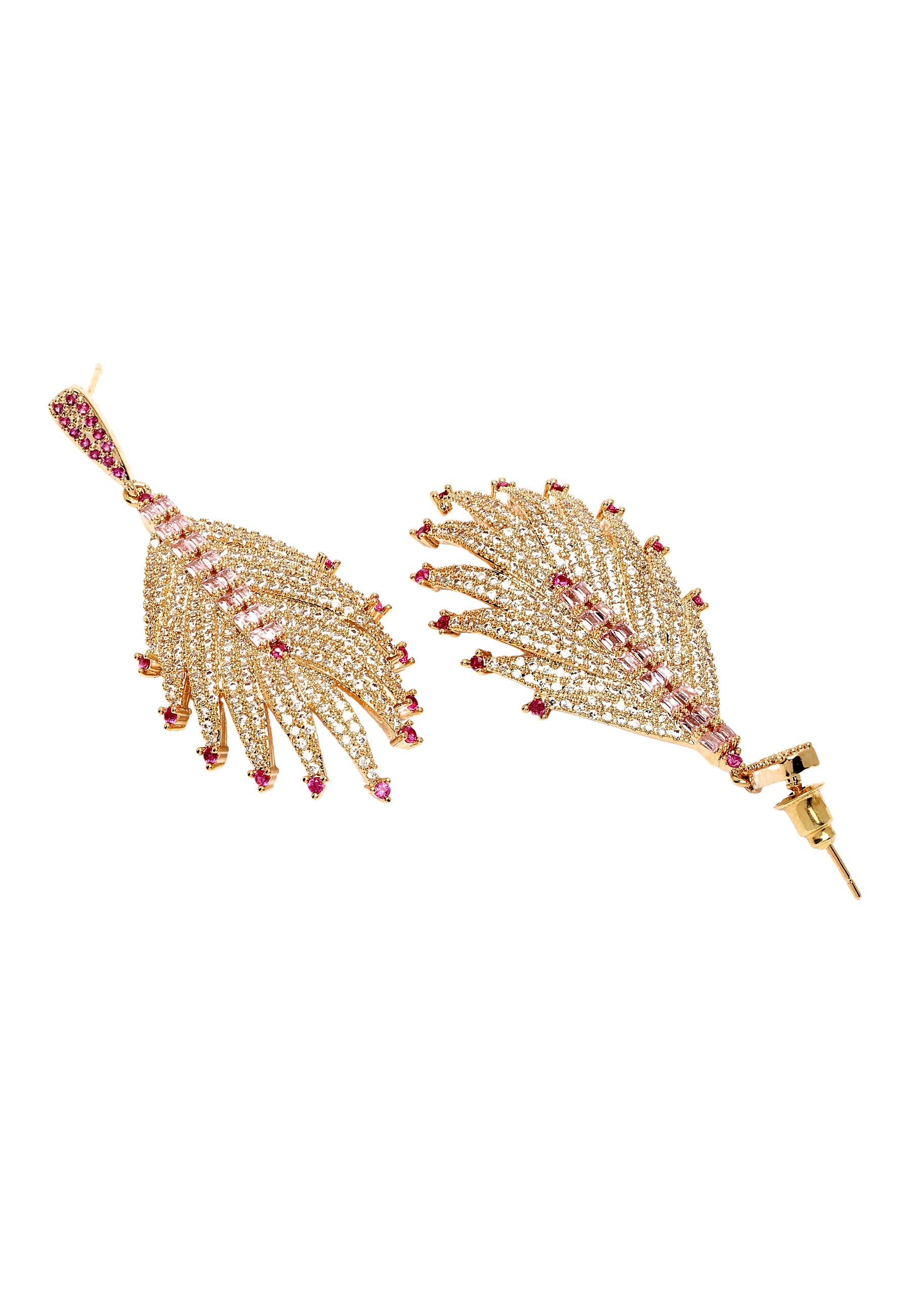 Diva Leaves Dangle Earrings