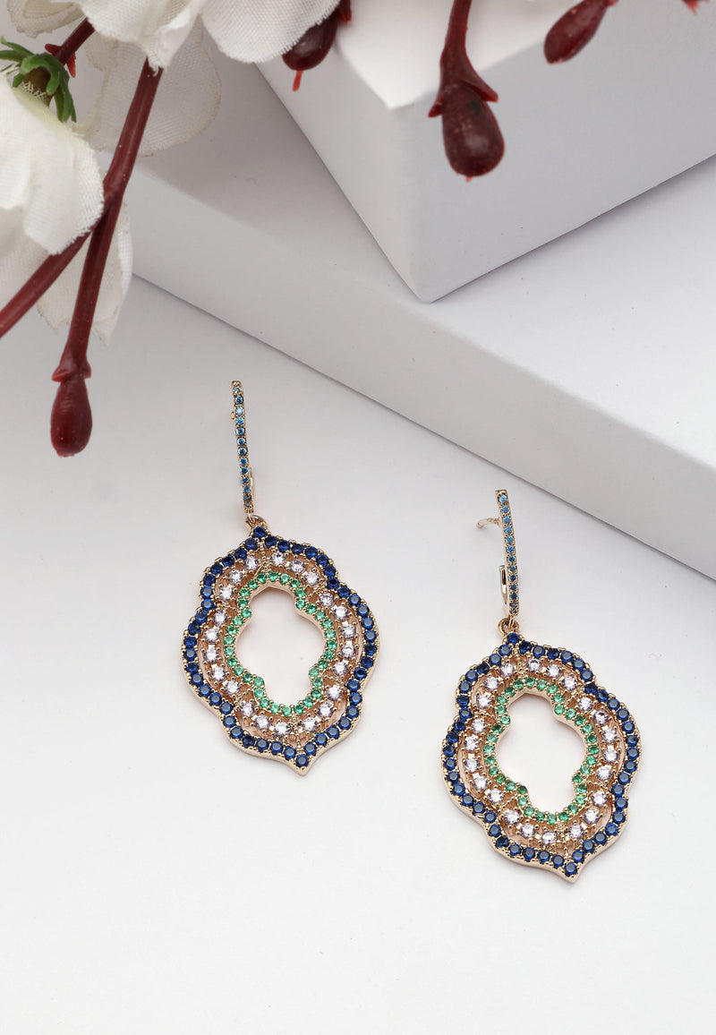 Diva Cloud Drop Earrings