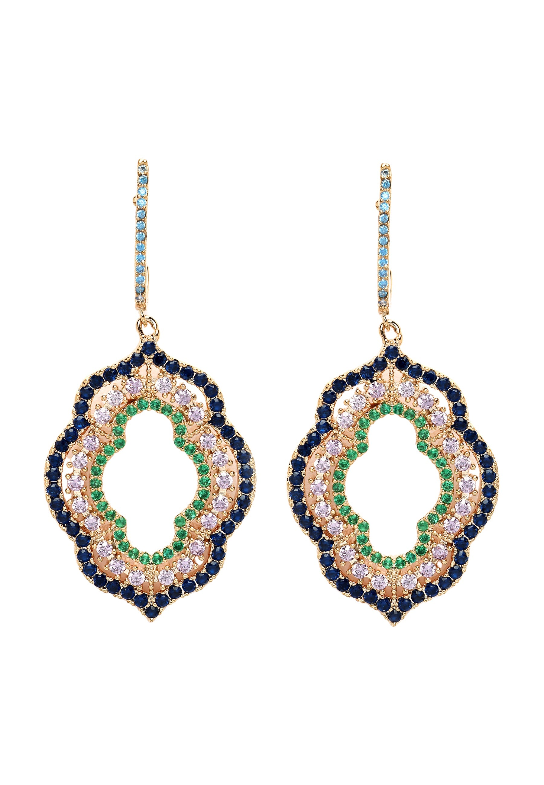 Diva Cloud Drop Earrings