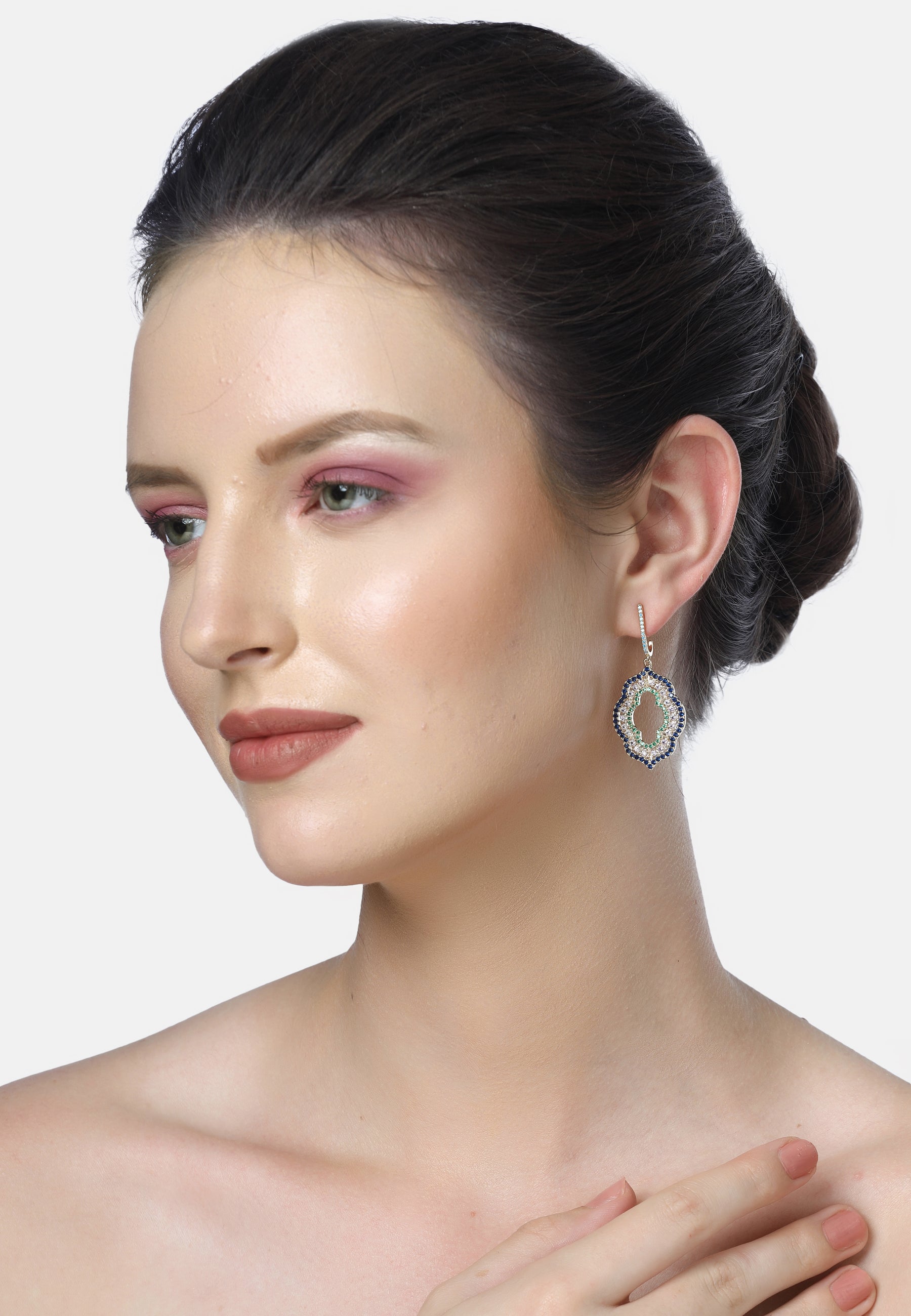 Diva Cloud Drop Earrings