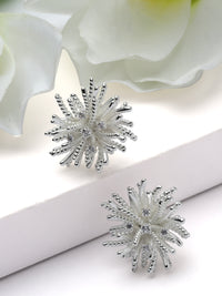 Starburst Pavé Stud Earrings