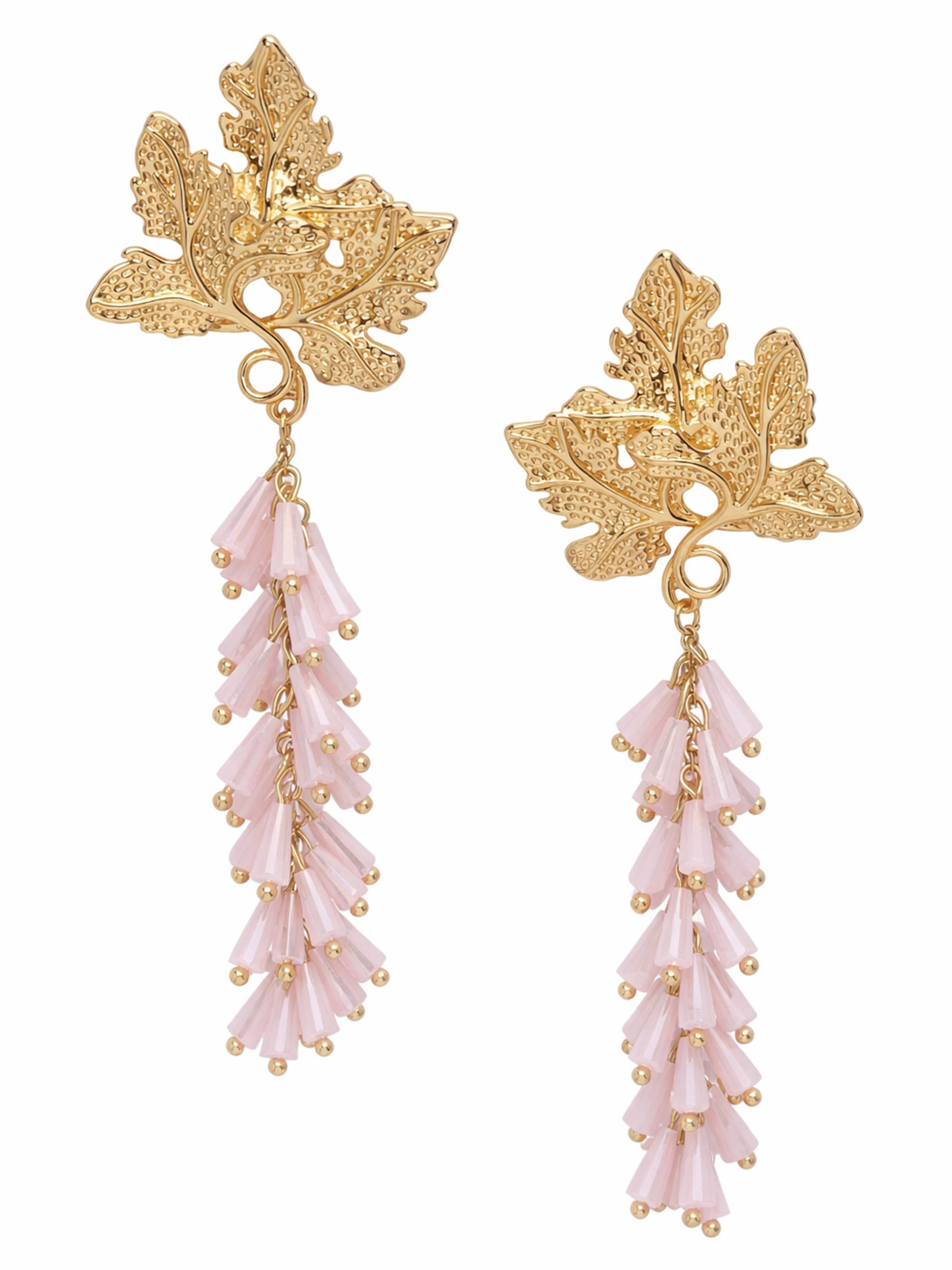 Leaf Branch Drop Earrings