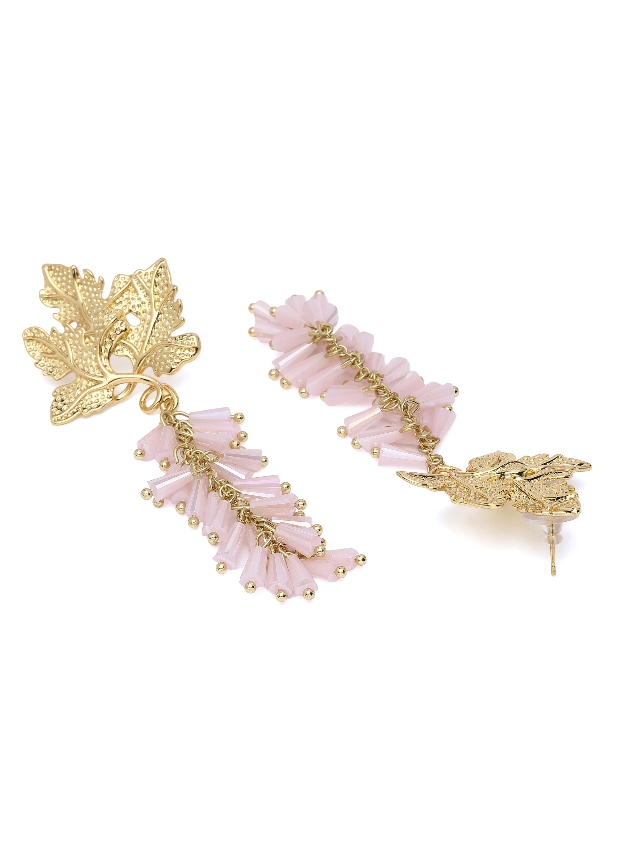 Leaf Branch Drop Earrings