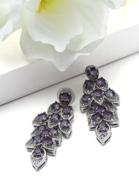 Cluster Vine Drop Earrings