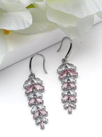 Leaf Cluster Drop Earrings