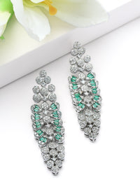 Luxe Floral Cluster Statement Earrings