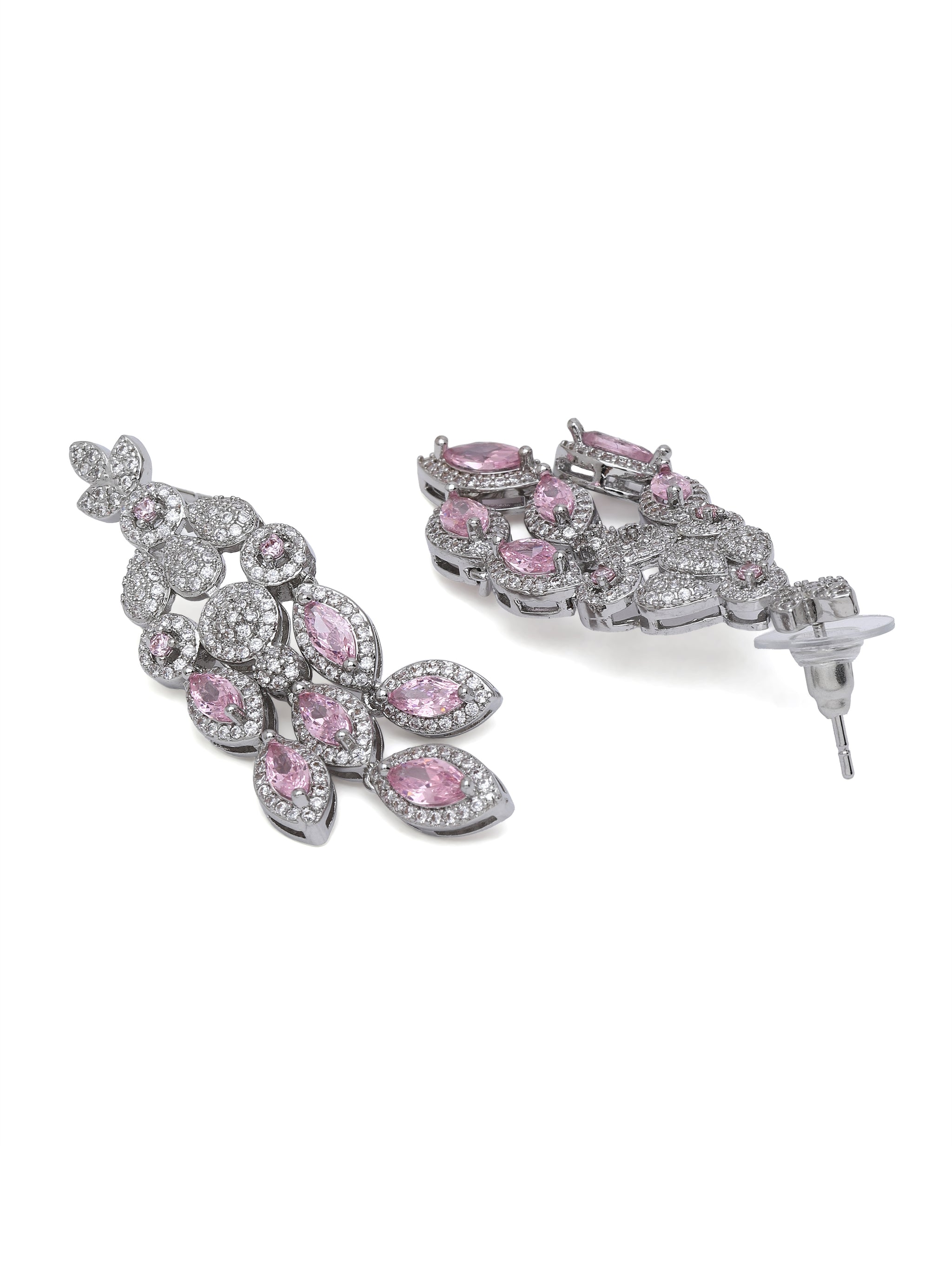 Marquise Crystal Chandelier Earrings