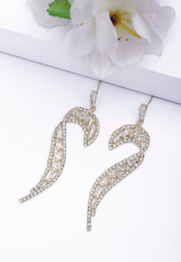 Glittering Curve Earrings