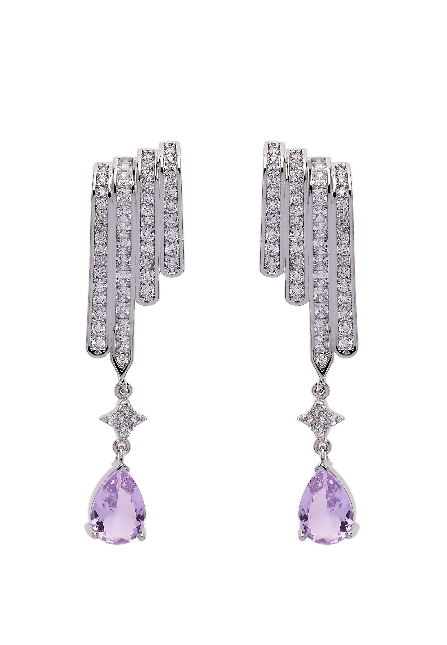 Angel Wing Drop Earrings