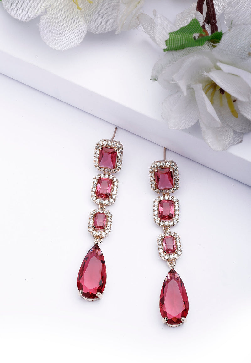 Geometric Drop Earrings