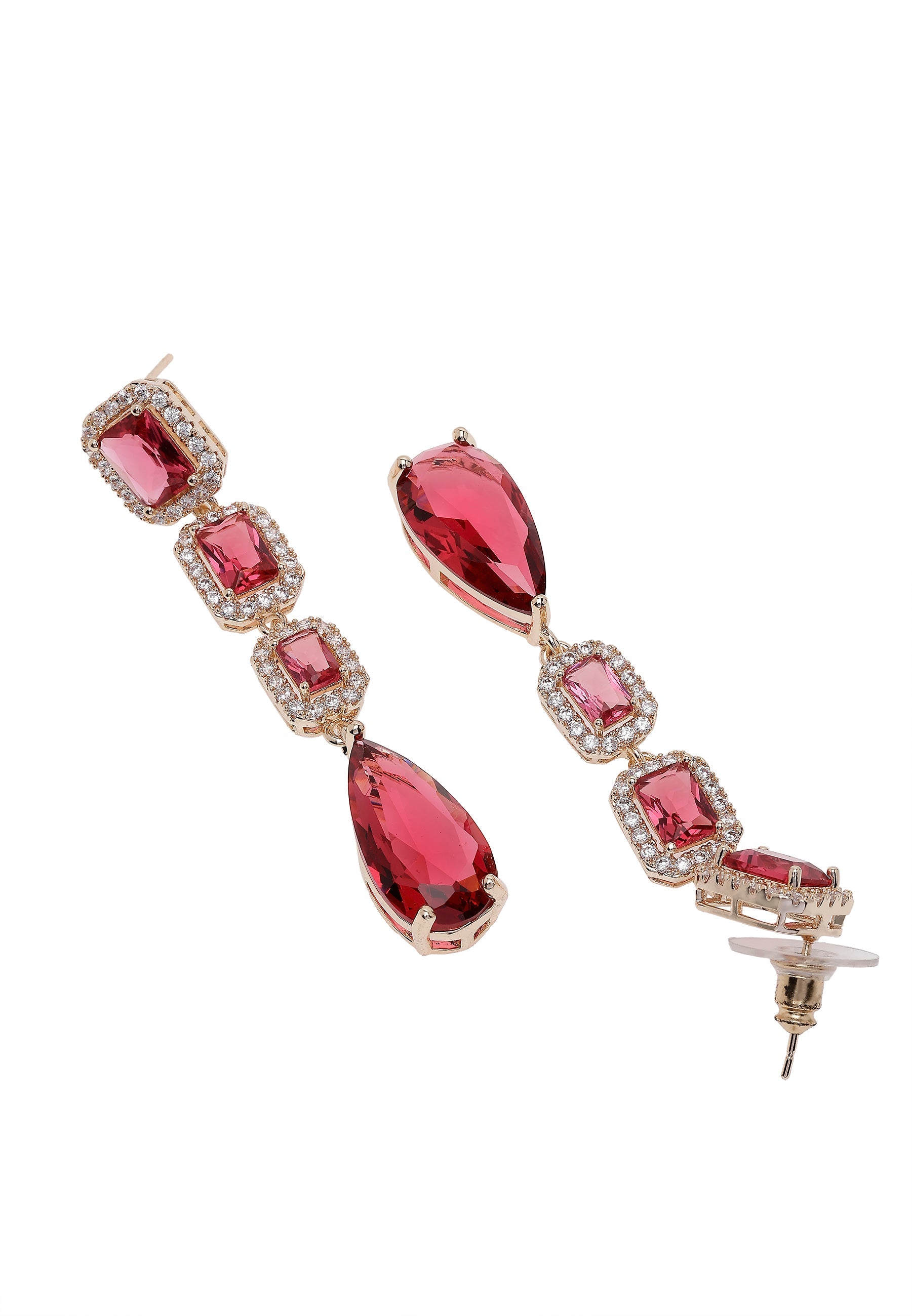 Geometric Drop Earrings