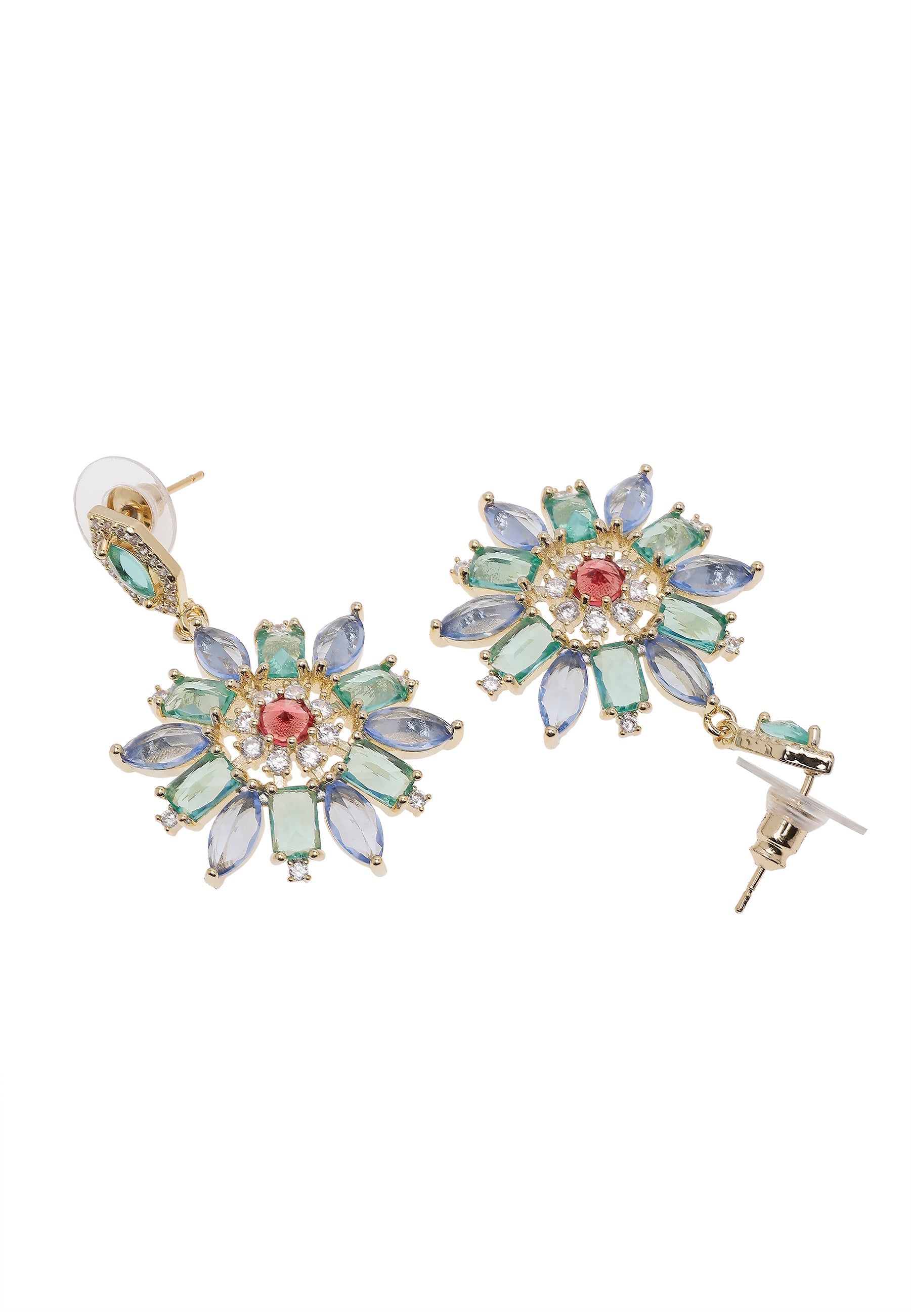 Floral Drop Earrings