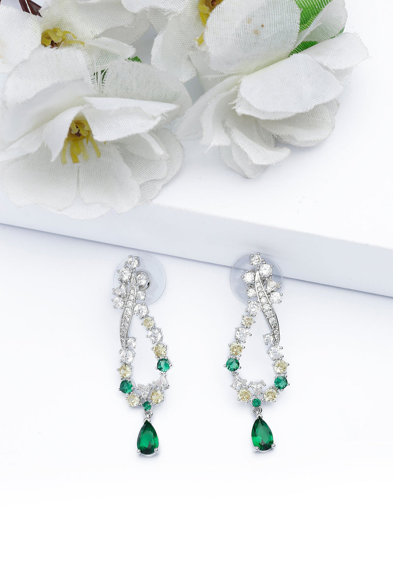 Whimsical Multicolored Drop Earrings