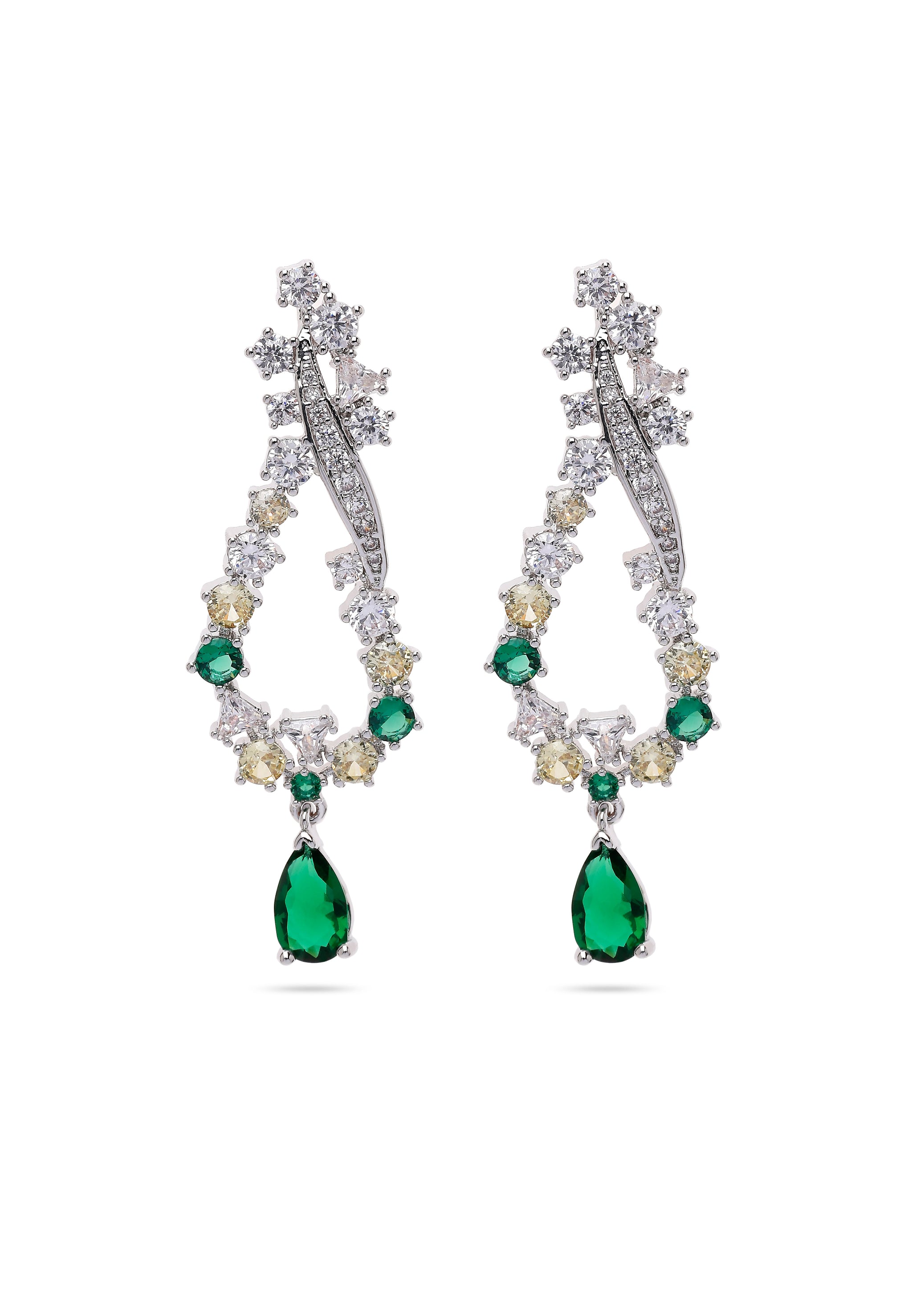 Whimsical Multicolored Drop Earrings