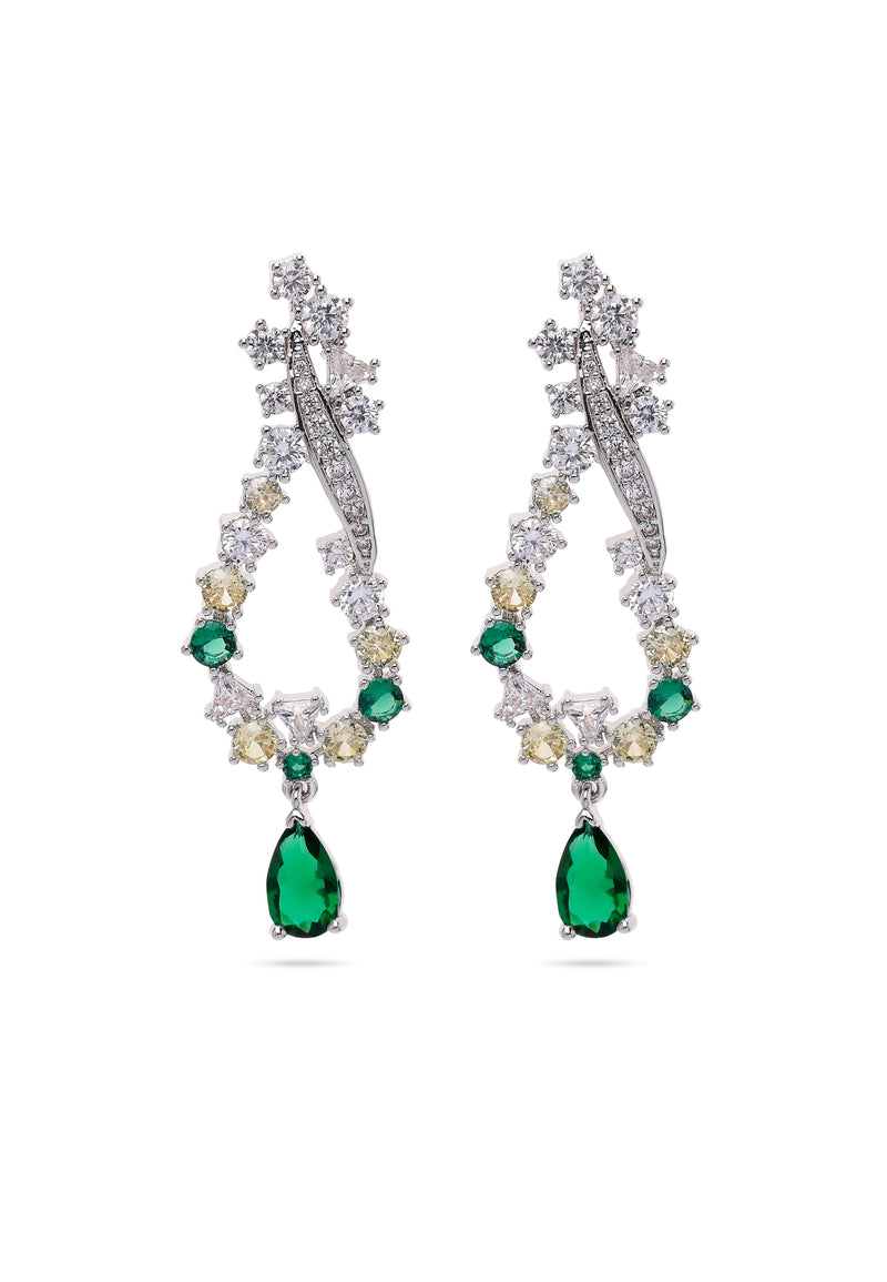 Whimsical Multicolored Drop Earrings