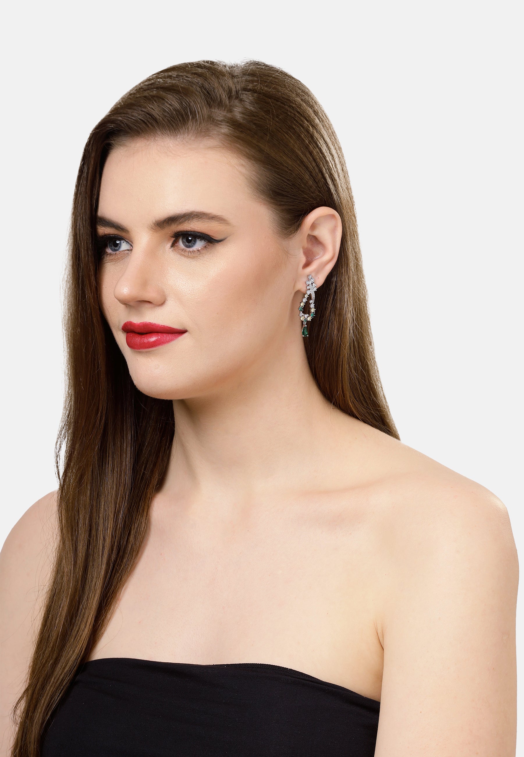 Whimsical Multicolored Drop Earrings