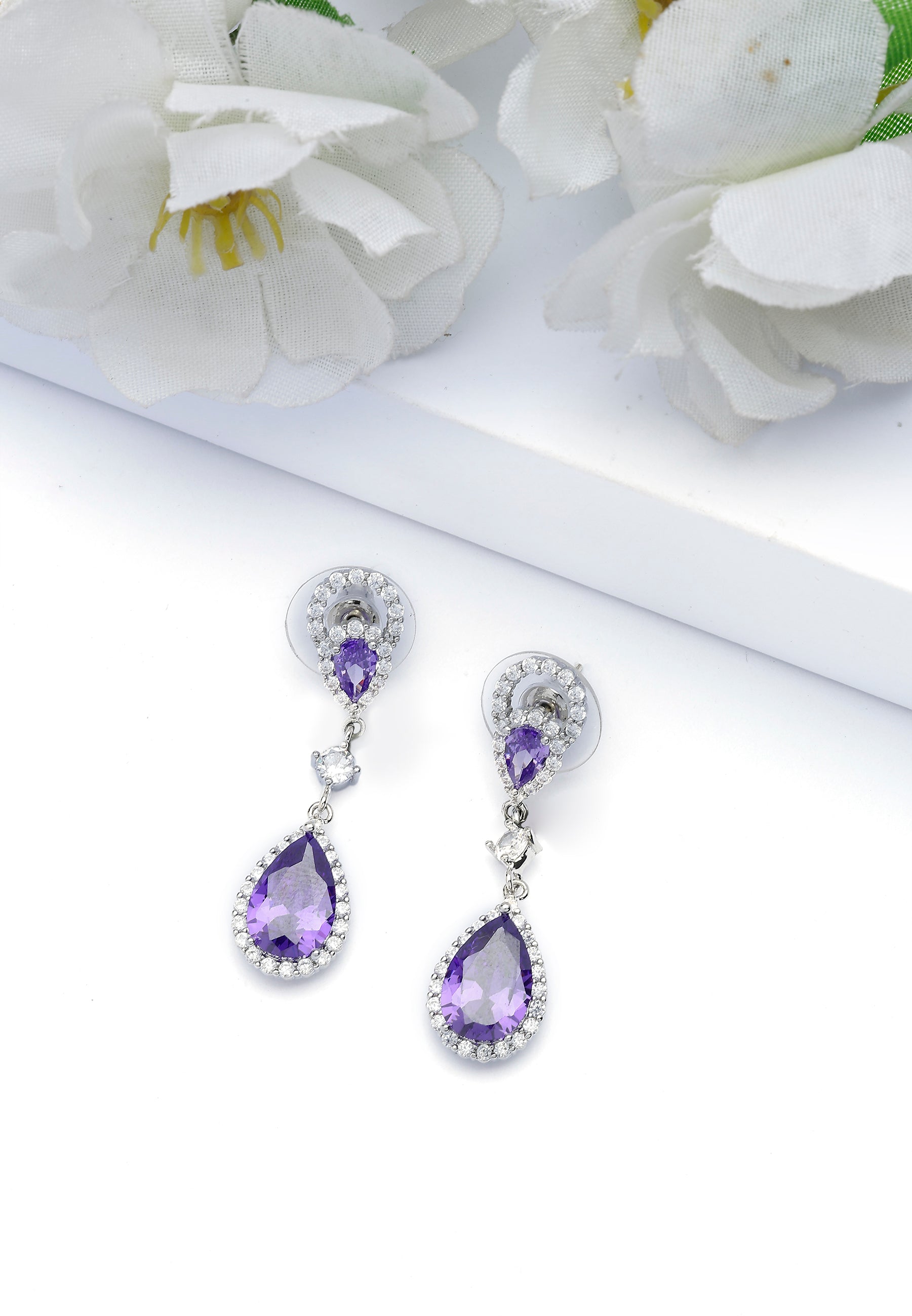 Timeless Blue Raindrop Earrings