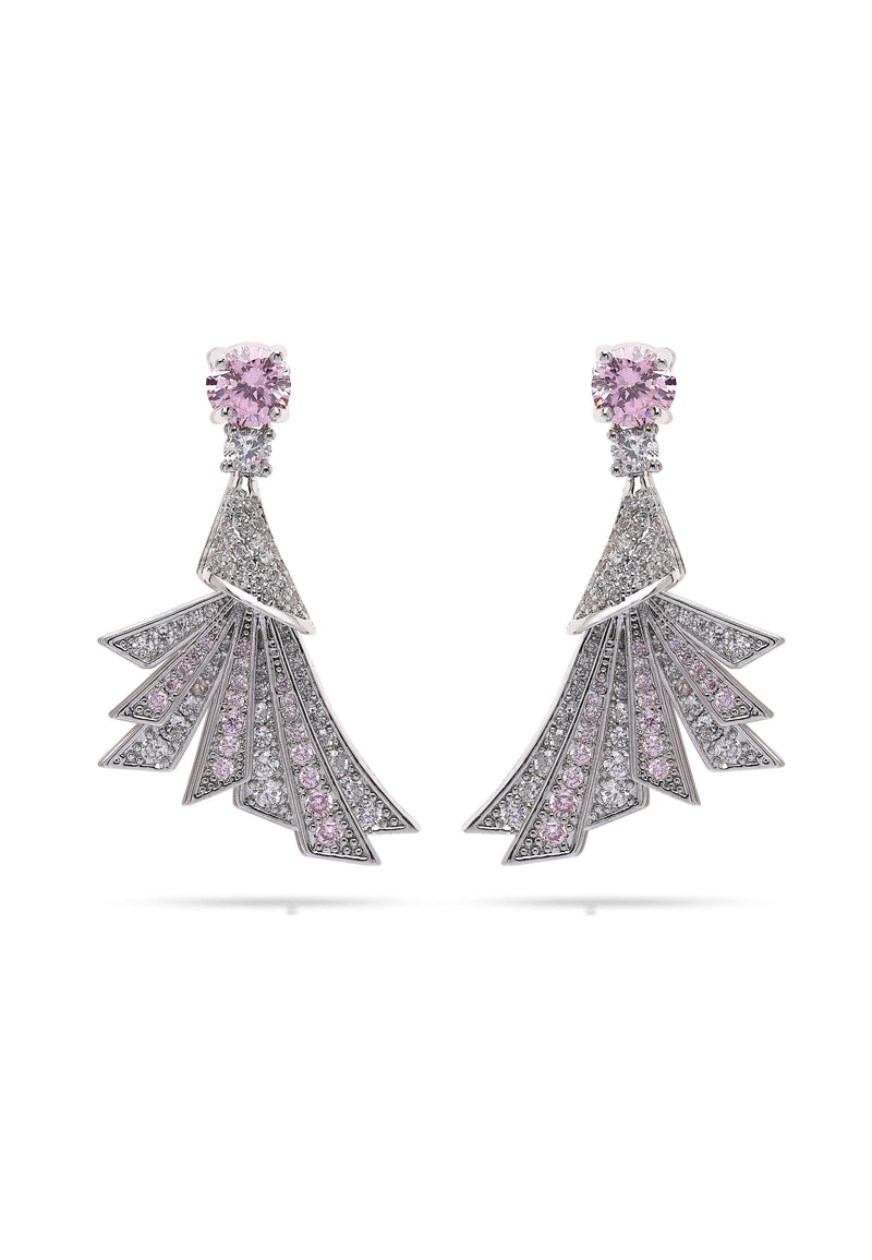 Feather shaped Drop Earrings