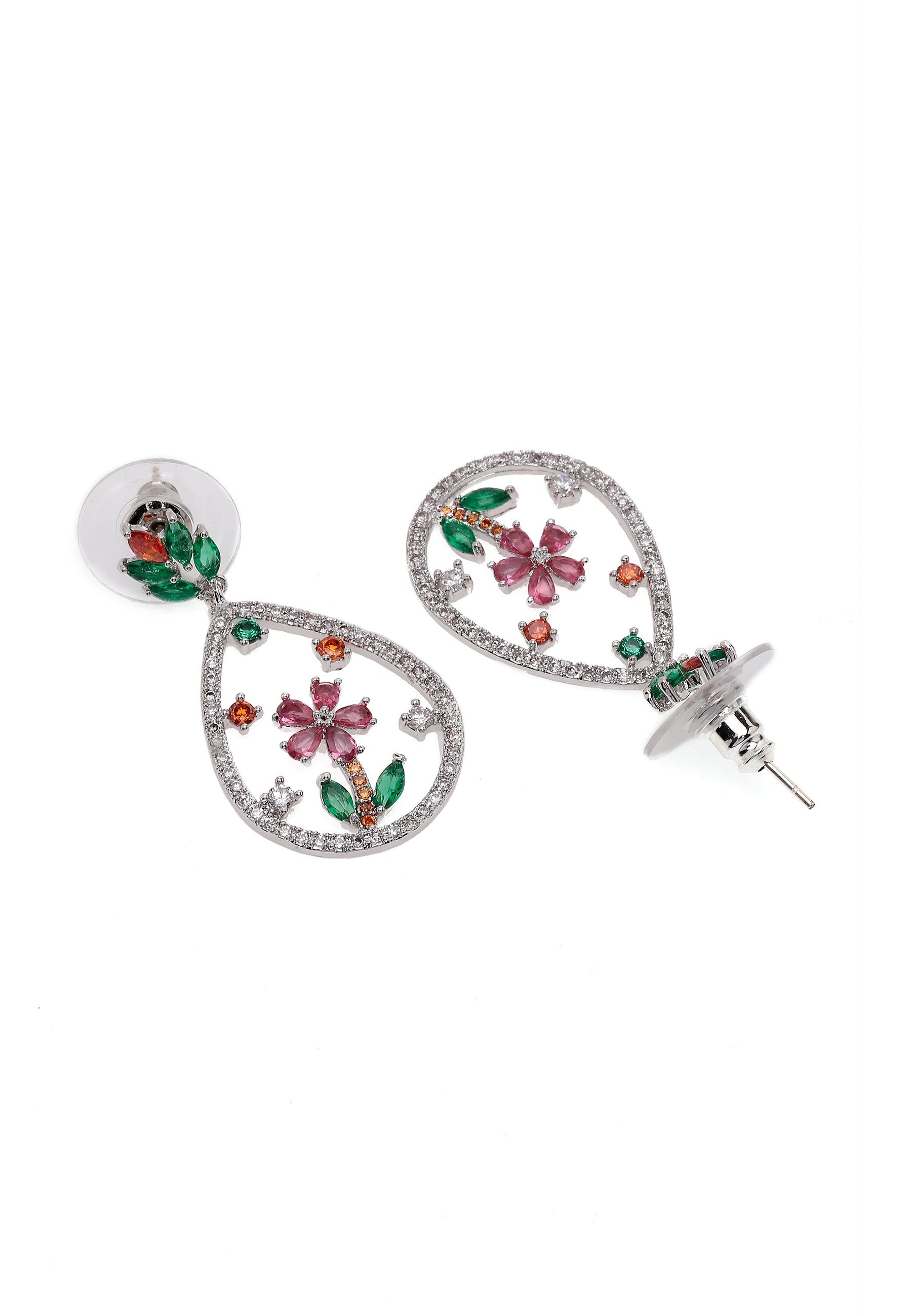 Floral Drop Earrings