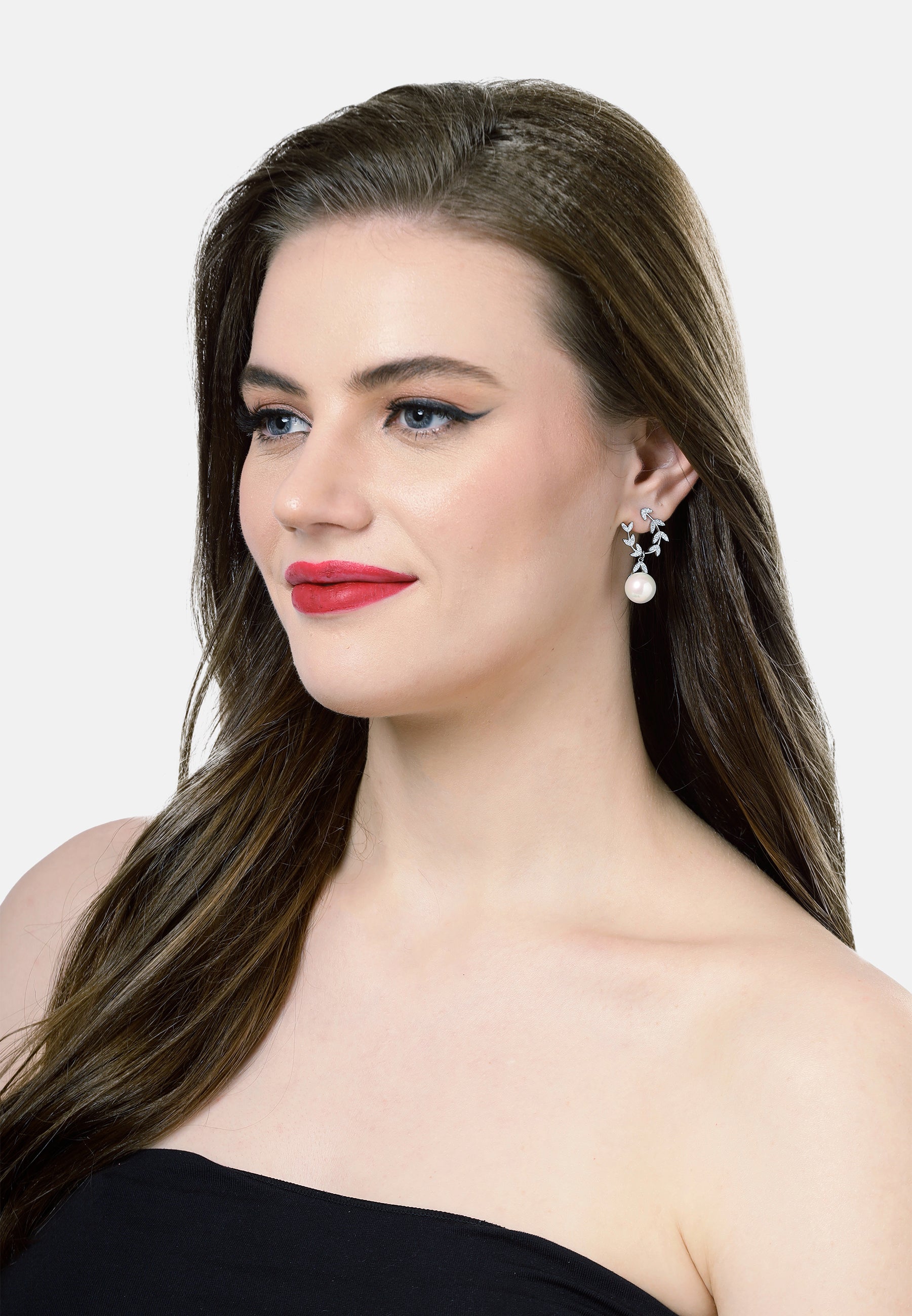 Elegant Round Drop Earrings