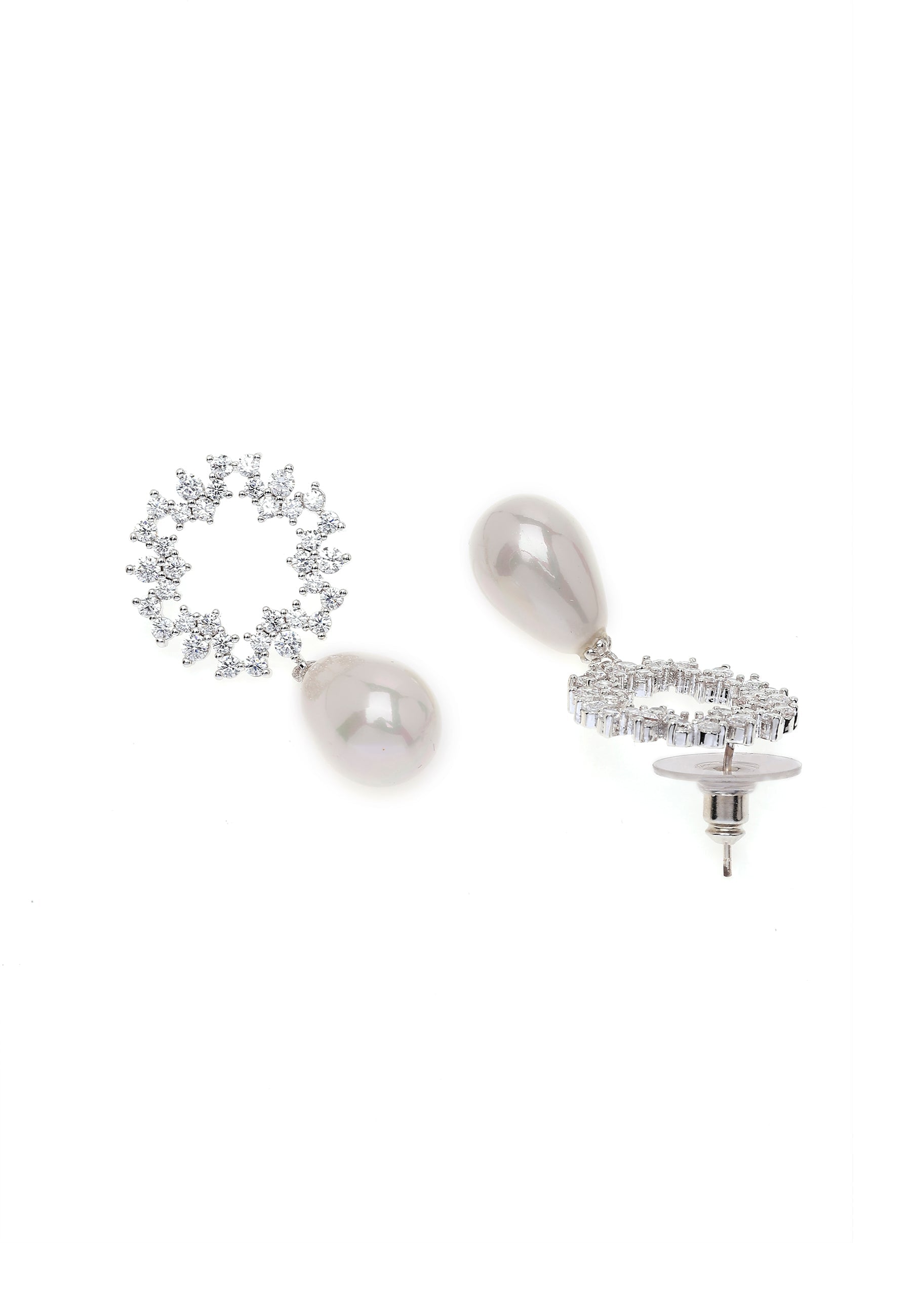 Circular Charming Hollow Drop Earrings
