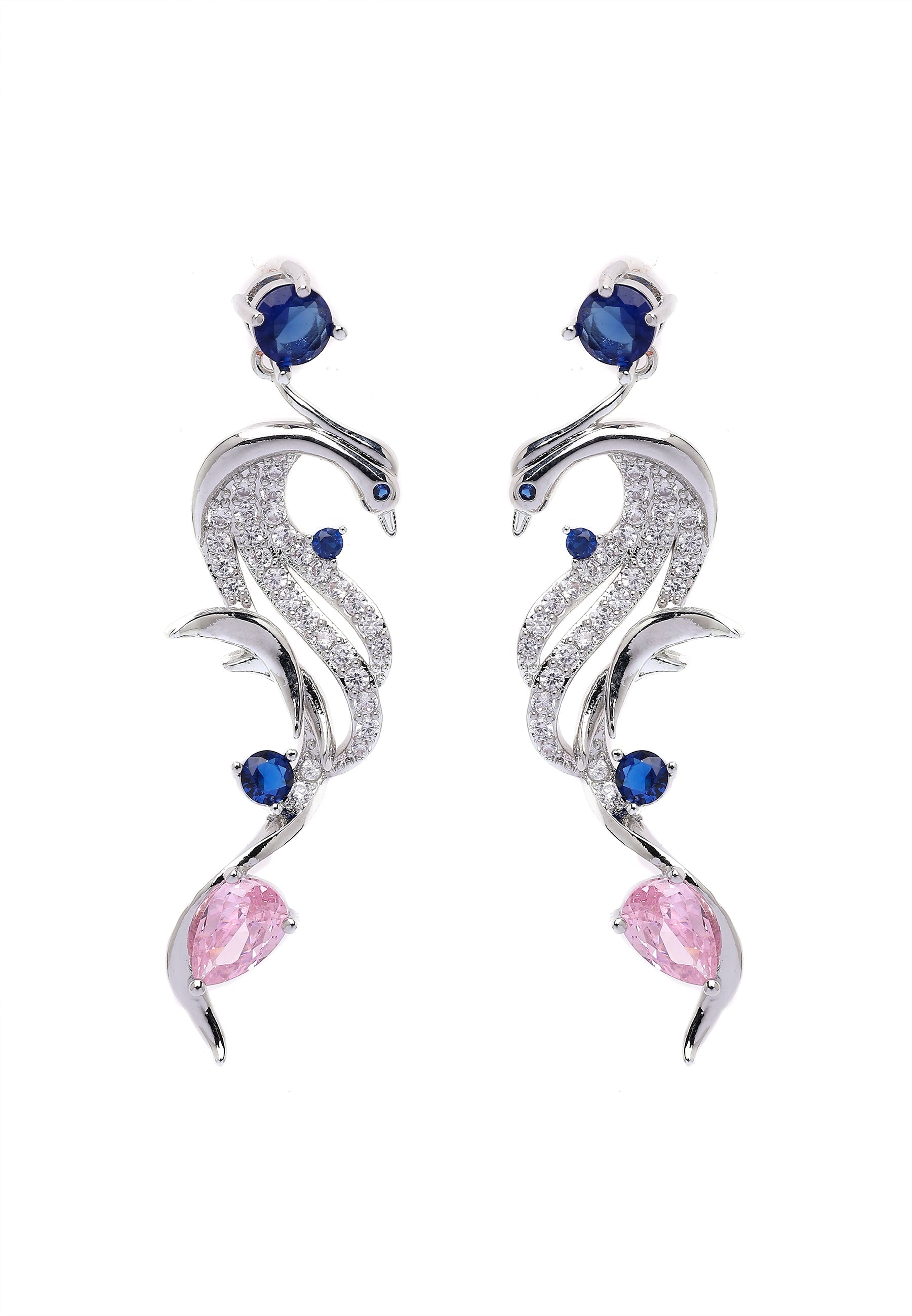 Curvy Bird Earrings