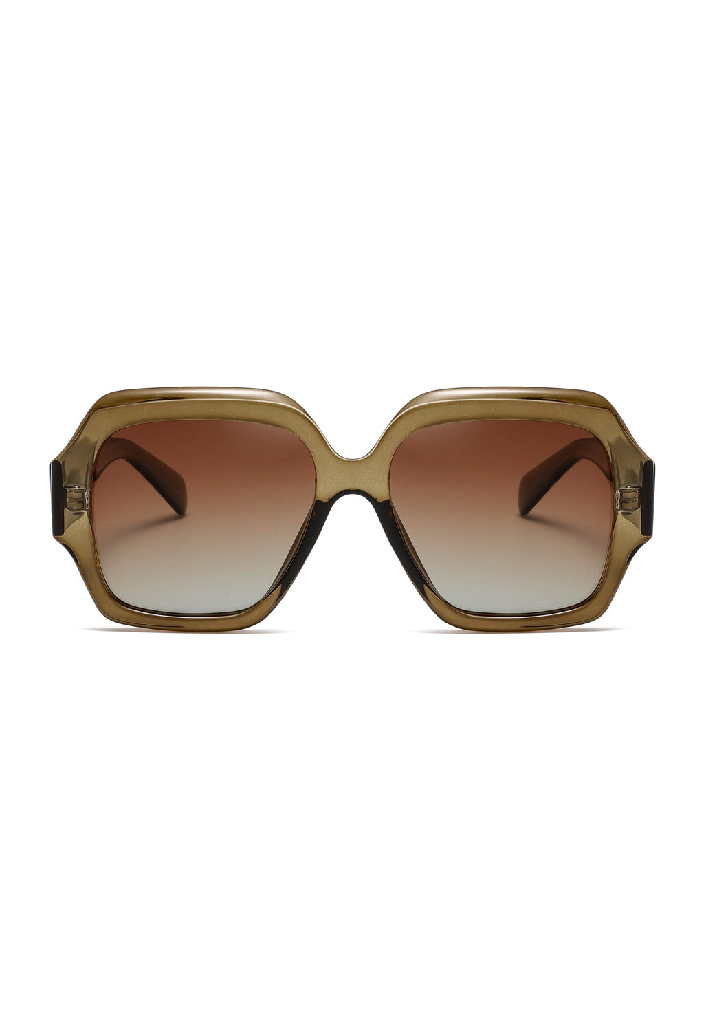 Lunettes de soleil polarisées carrées rétro