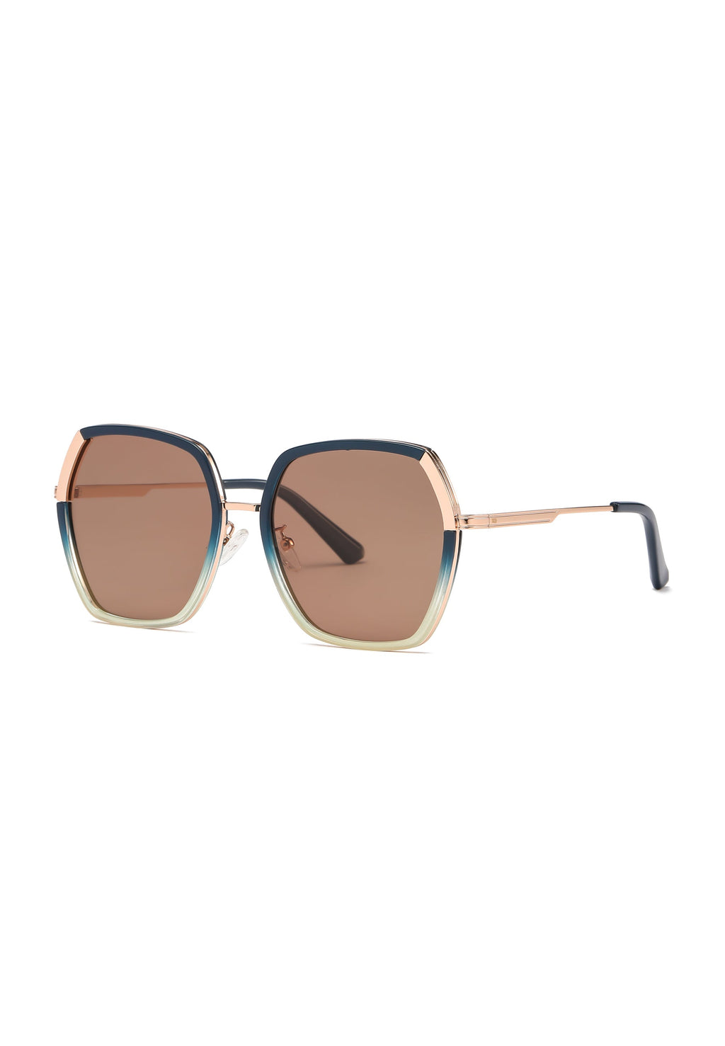 Lunettes de soleil carrées polarisées haut de gamme
