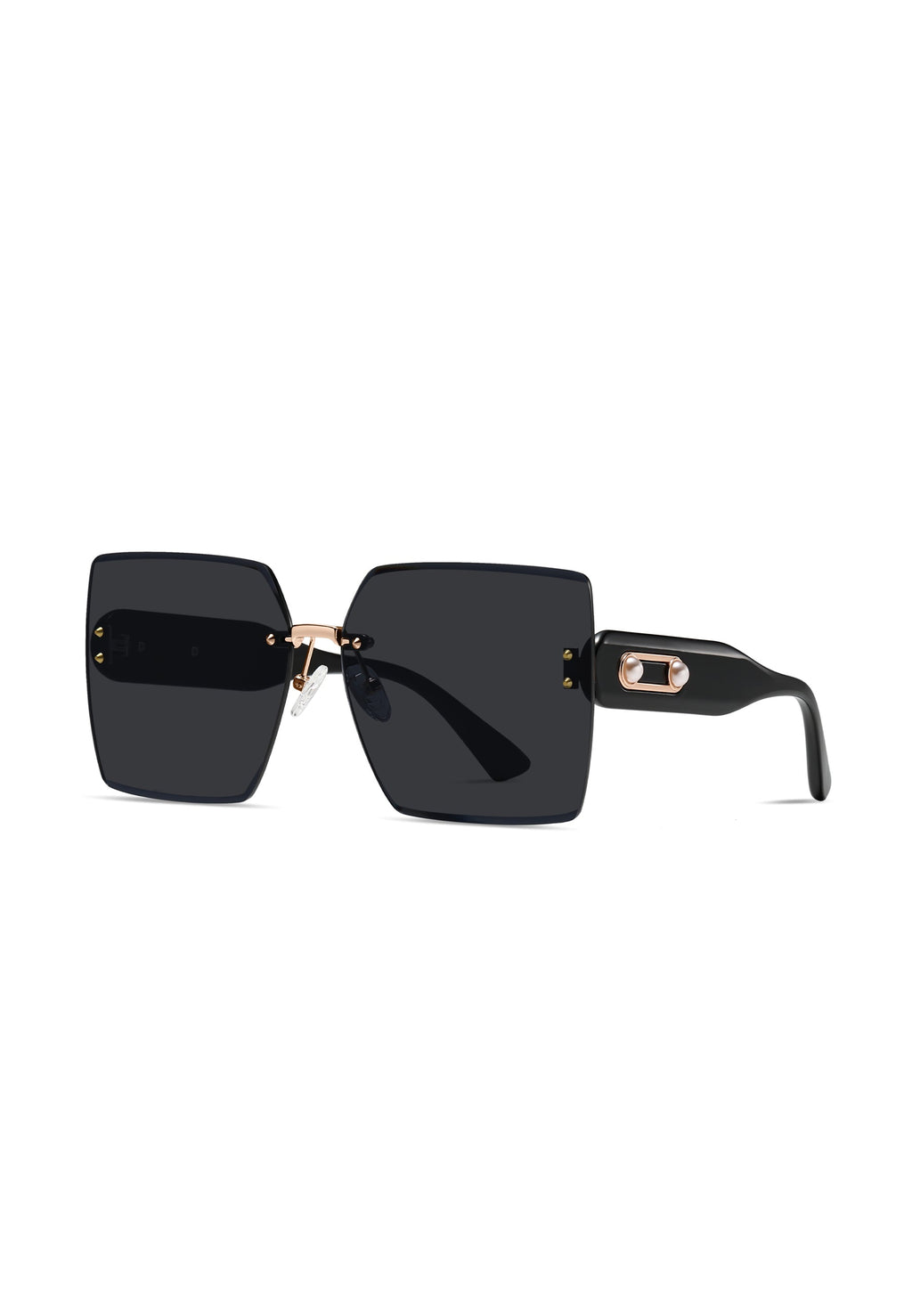 Lunettes de soleil carrées élégantes