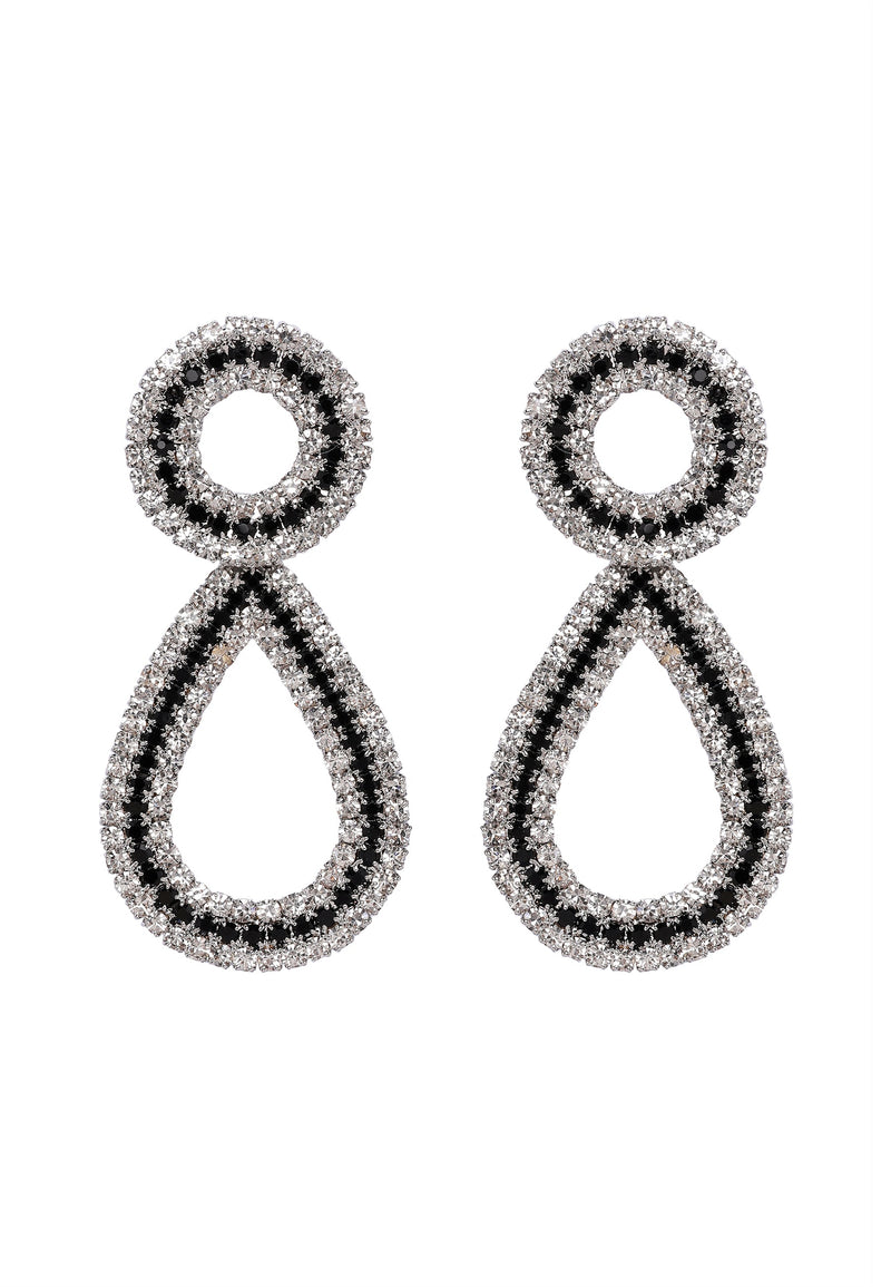 Boucles d'oreilles pendantes doubles