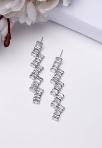 Boucles d'oreilles élégantes en zigzag