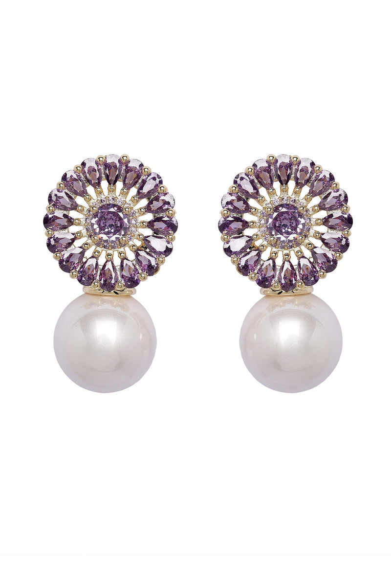 Floral Drop Earrings