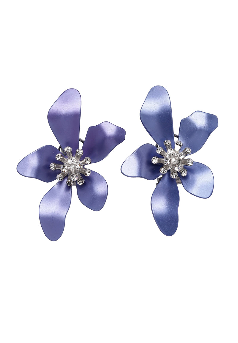 Boucles d'oreilles à clous florales