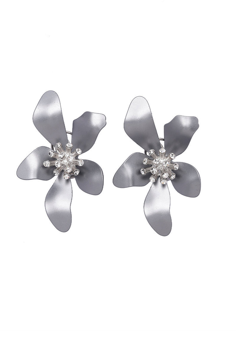 Boucles d'oreilles à clous florales