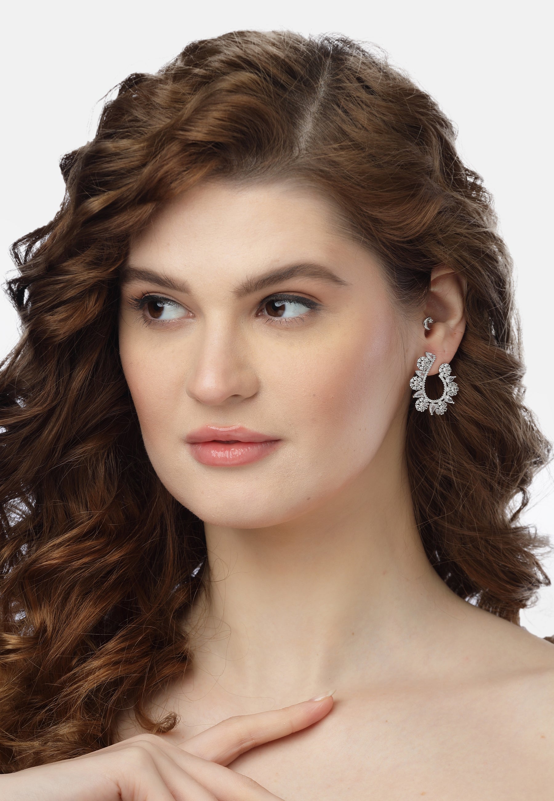 Contemporary U-shaped Earrings