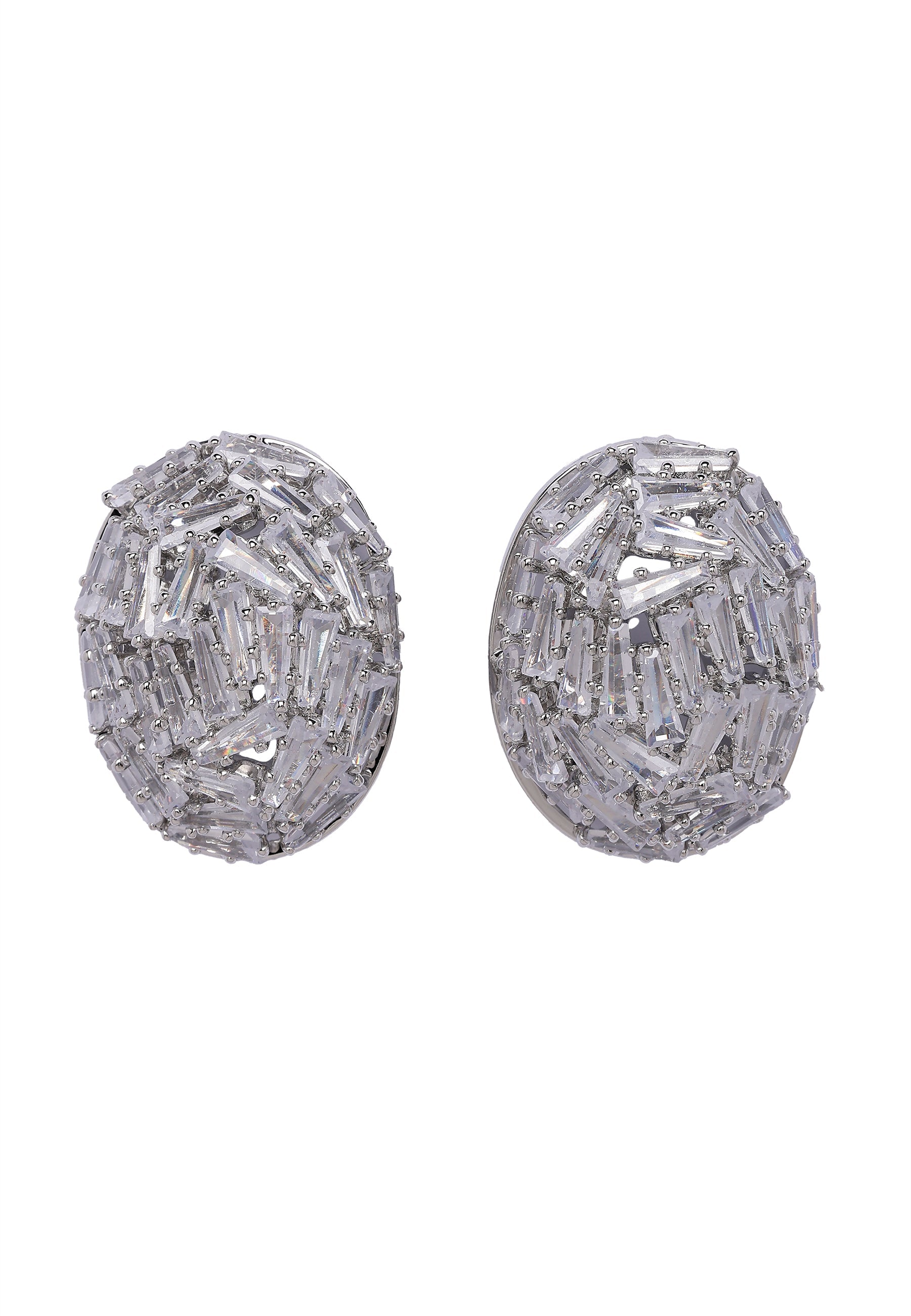 Baguette Stud Earrings