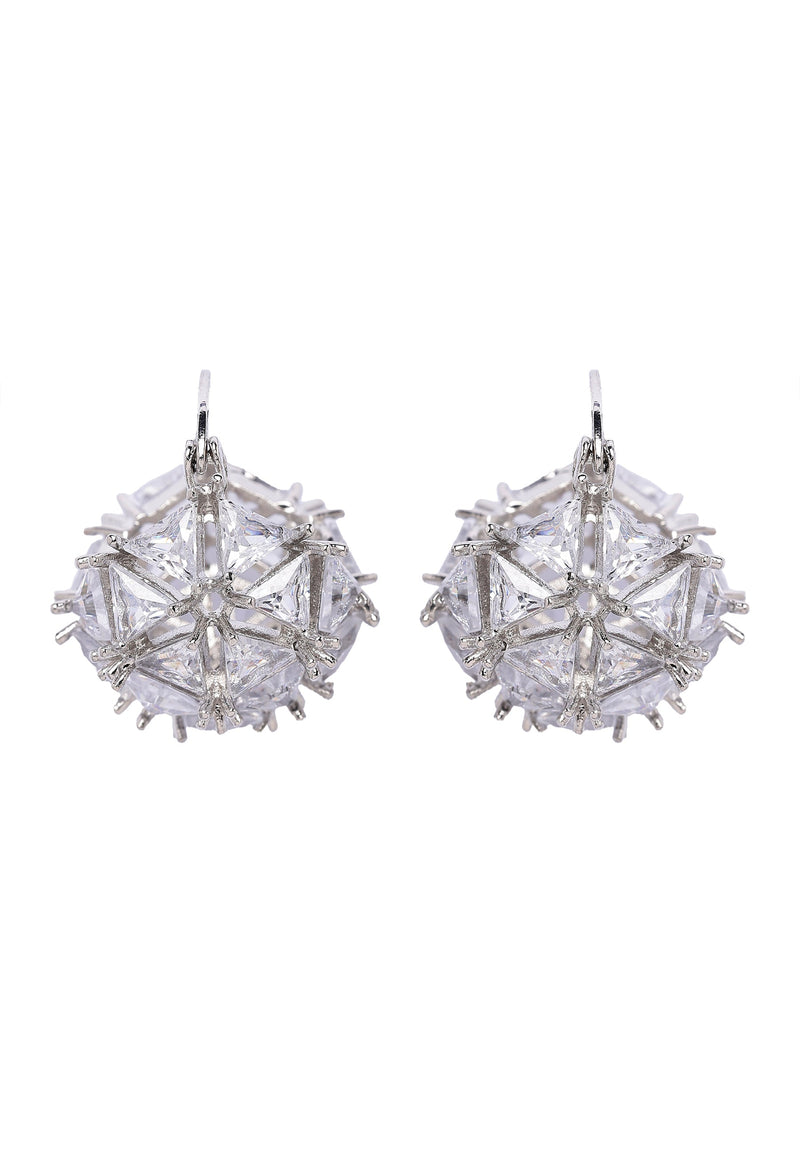 Starlight Cluster Drop Earrings