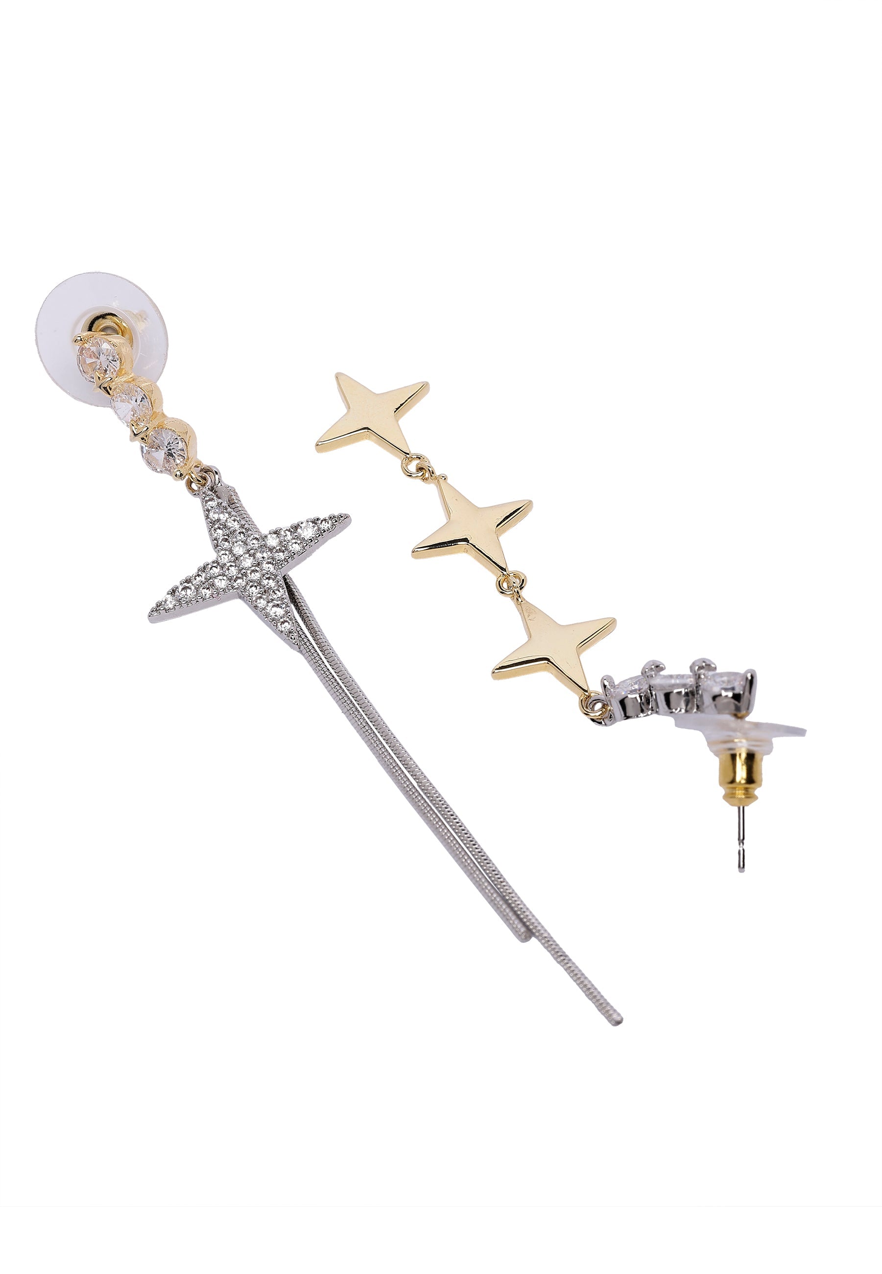 Starry Elegance Dangle Earrings