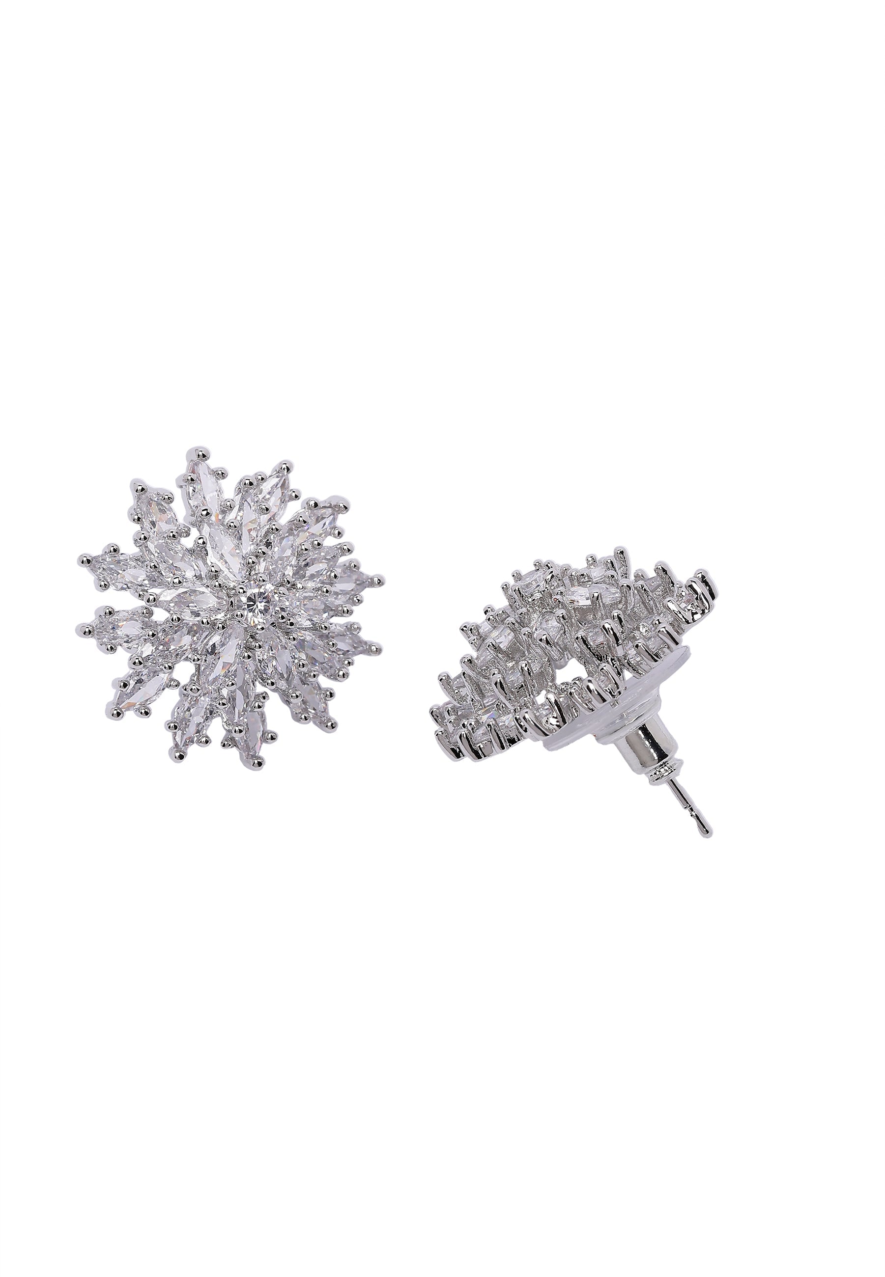 Snowflake Stud Earrings