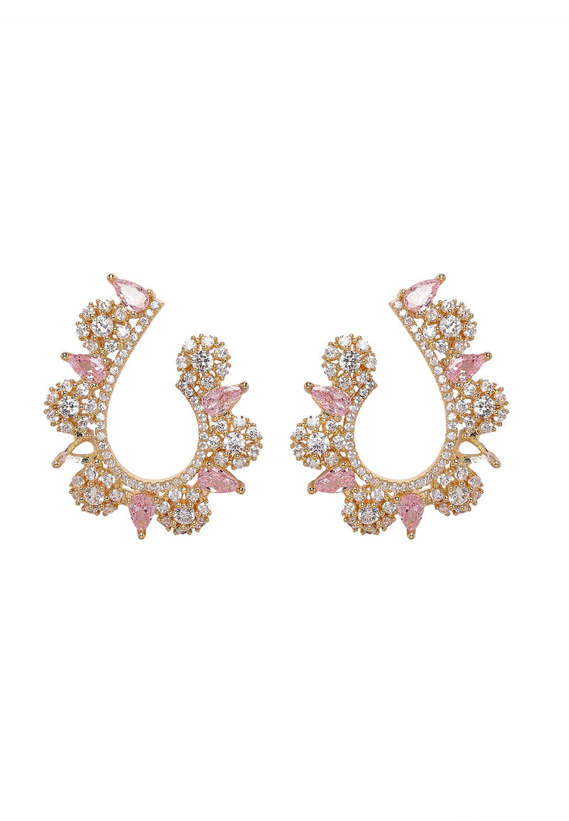 Twirling Petal Earrings