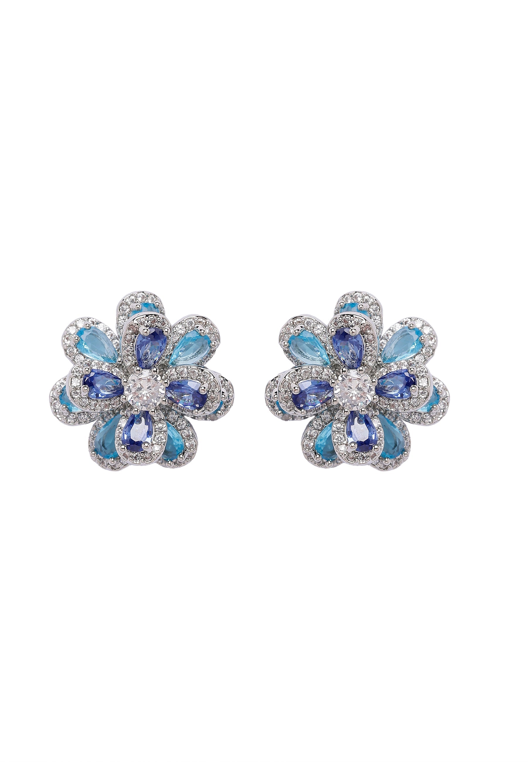 Blooming Floral Stud Earrings