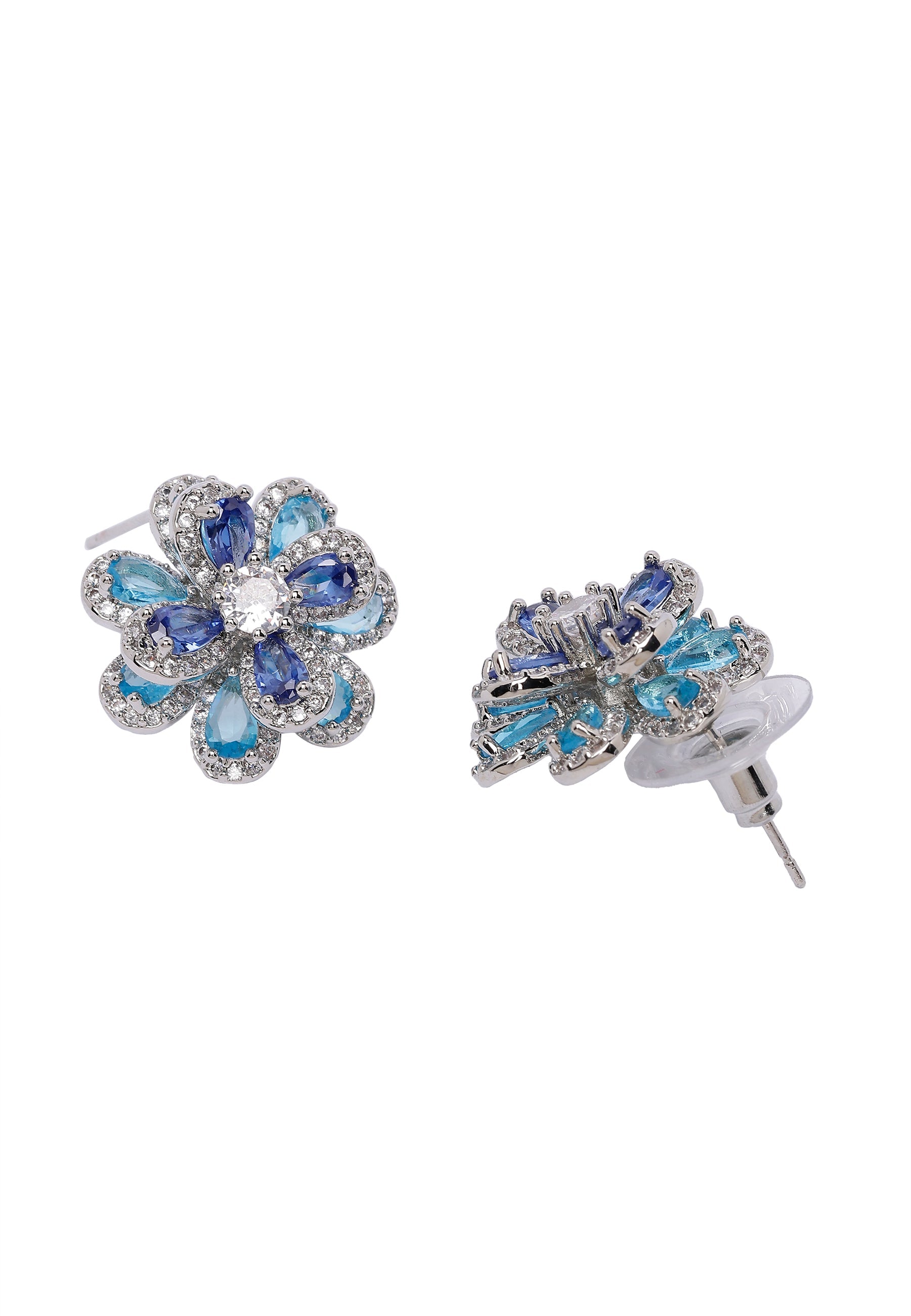 Blooming Floral Stud Earrings
